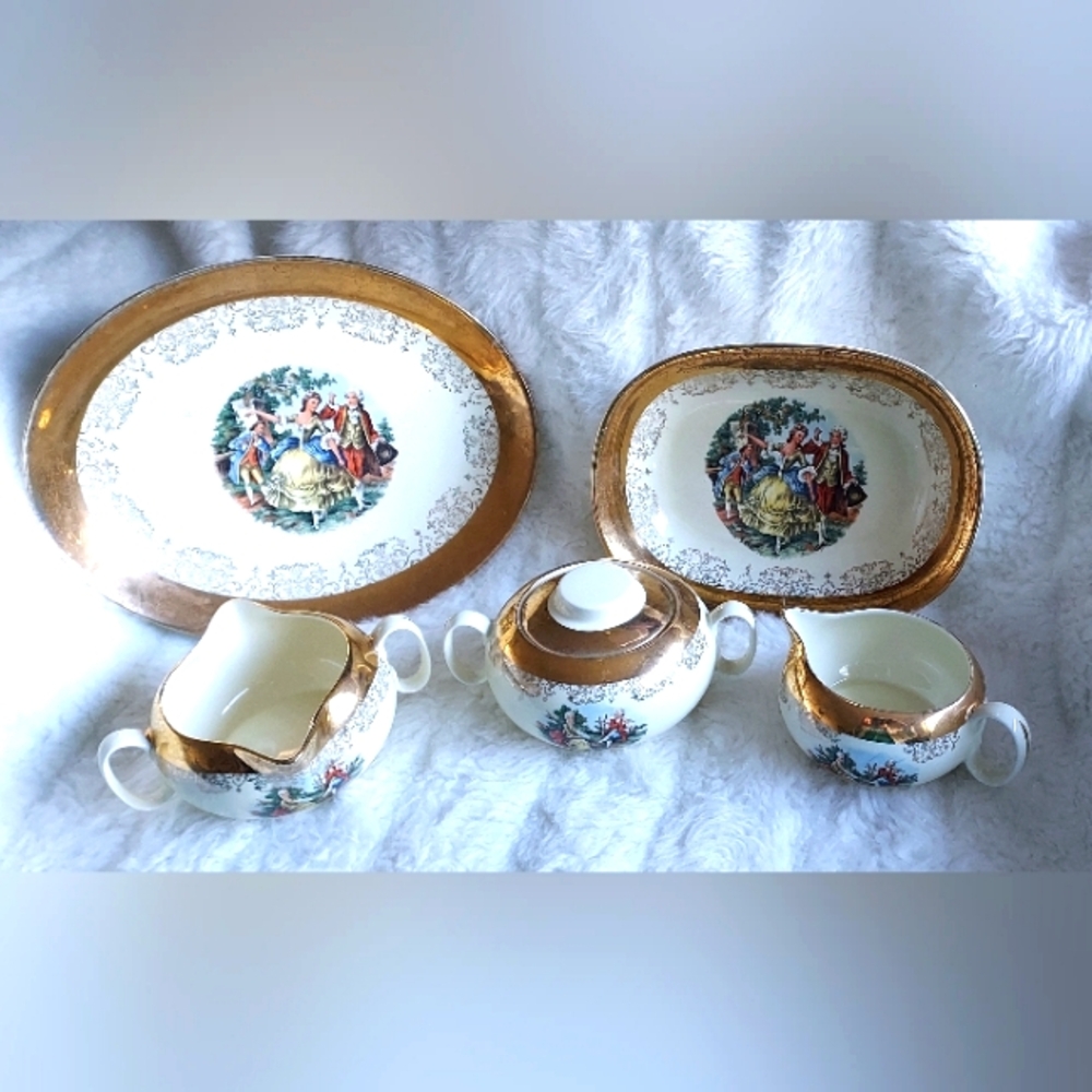 Vintage george and Sabin Crest 5 pieces set